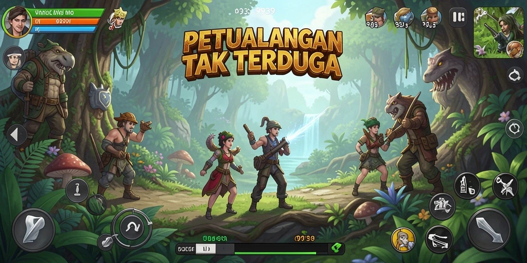 Screenshot gameplay 9939 menampilkan aksi petualangan yang mendebarkan.