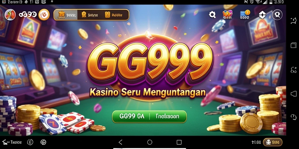 Tampilan menarik dengan permainan kasino yang mendebarkan.