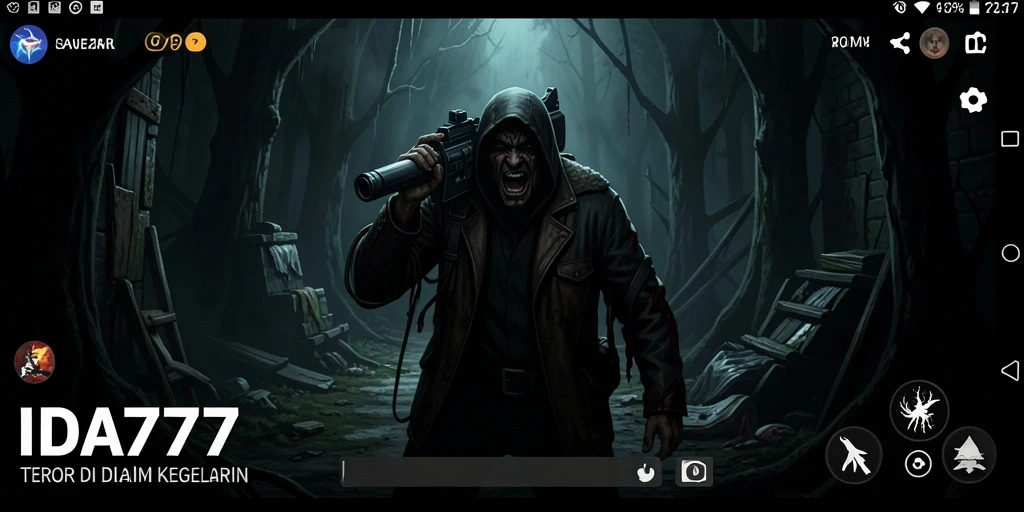 Screenshot gameplay menampilkan momen menegangkan di IDA777.