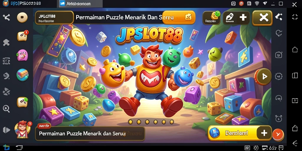 Tampilan gameplay JPSLOT88 yang menarik dan menantang.