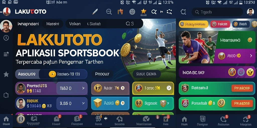 Tampilan menarik dari gameplay taruhan olahraga di LAKUTOTO.