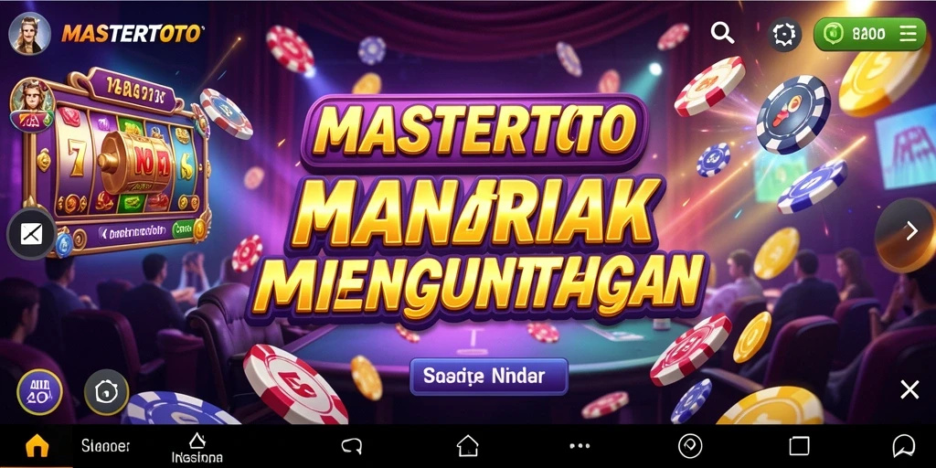 Tampilan gameplay seru dan mengasyikkan dari MASTERTOTO.