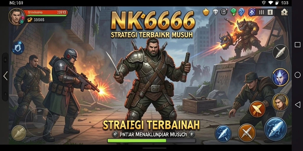 Gameplay NK666 yang intens dengan strategi yang mendalam.