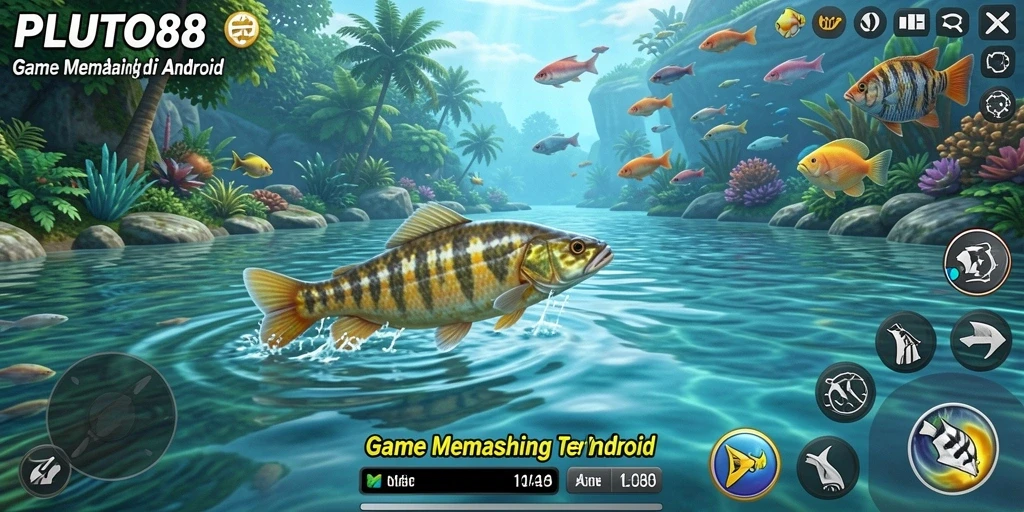 Tangkapan ikan besar dalam permainan PLUTO88 yang seru.