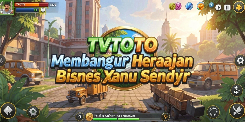 Tampilan gameplay seru dalam TVTOTO yang menantang.